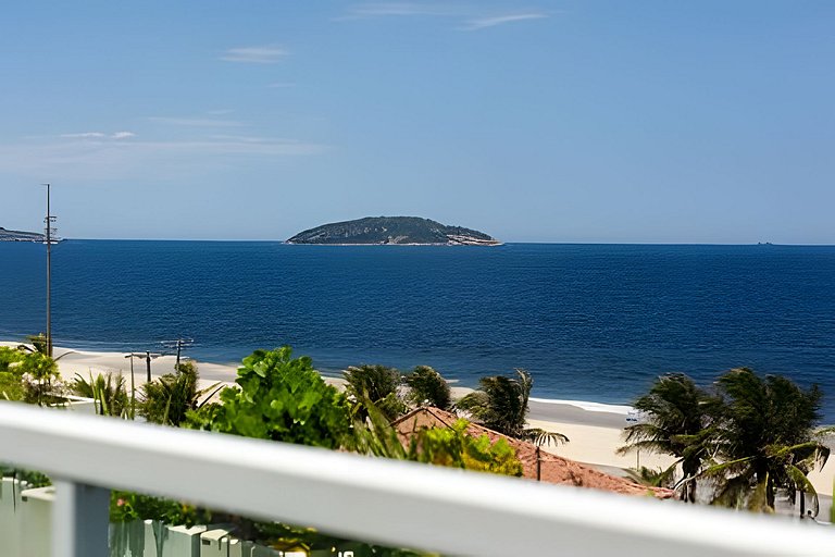 Cobertura Premium - Vista mar e piscina privativa