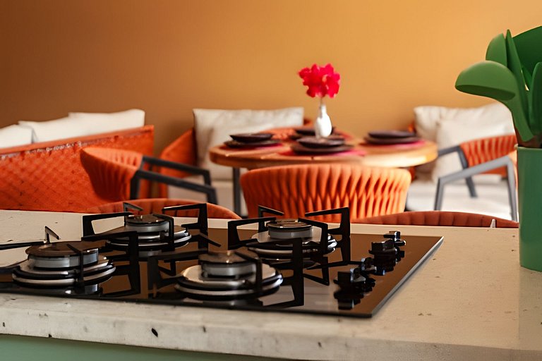 Cobertura Premium - Vista mar e piscina privativa